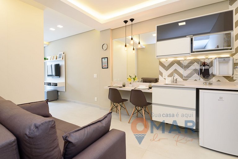 Studio em Copacabana a 180m da praia | RP 23/404