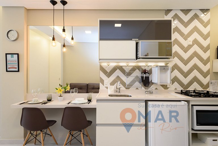 Estudio en Copacabana a 180 metros de la playa | RP 23/404