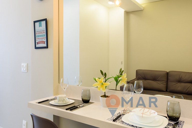 Studio em Copacabana a 180m da praia | RP 23/404