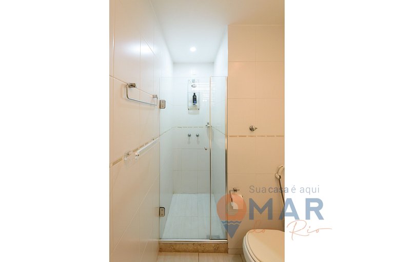 Amplo 3 quartos a 200m da Praia | BC 33/502