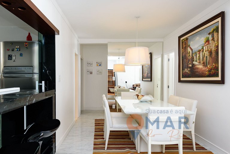 3 Quartos a 200m da Praia de Ipanema | VP 220/801