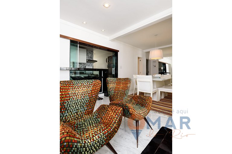 3 Quartos a 200m da Praia de Ipanema | VP 220/801