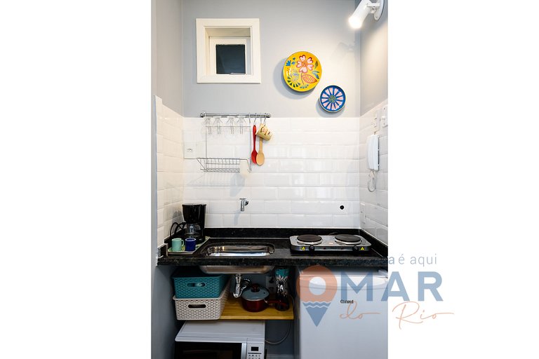 Studio em Copacabana a 5 min da praia | BC 530/703