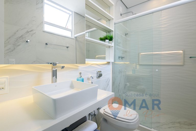 Studio em Copacabana a 180m da praia | RP 23/404