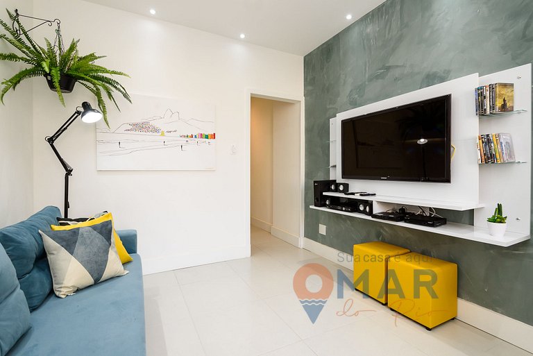 Studio decorado a 400m da Praia | SL 363/814