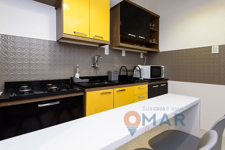 Studio decorado a 400m da Praia | SL 363/814