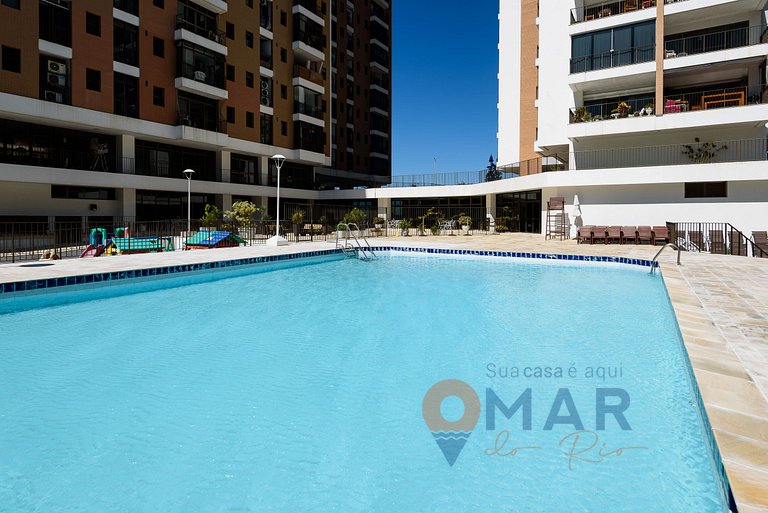 Moderno 2Qtos Beira-Mar c/ Piscina | LC 6250/1203