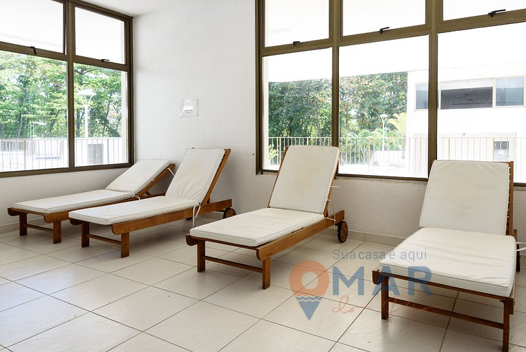 Moderno 2Qtos Beira-Mar c/ Piscina | LC 6250/1203
