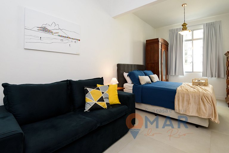 Studio Completo a 400m da Praia | SL 363/304
