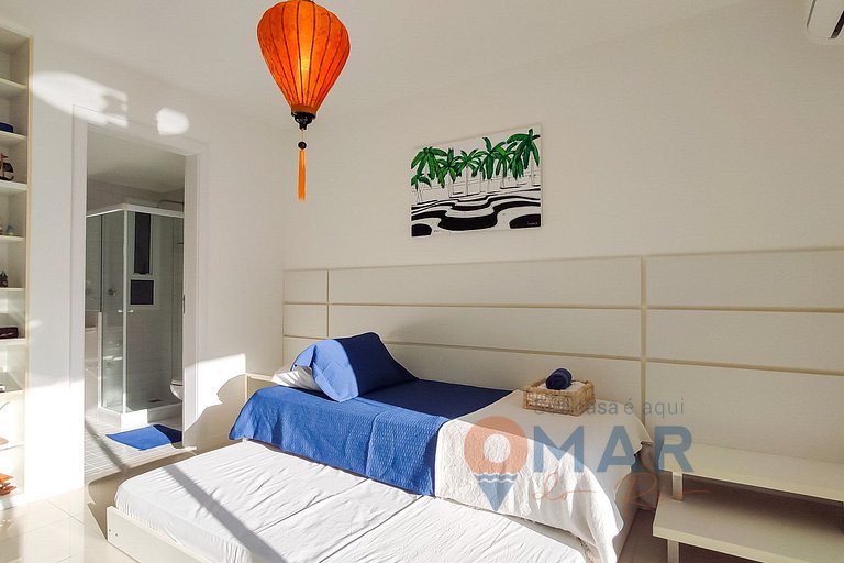 Sea Front 2-Bedroom in Camboinhas | GMO 1153/207
