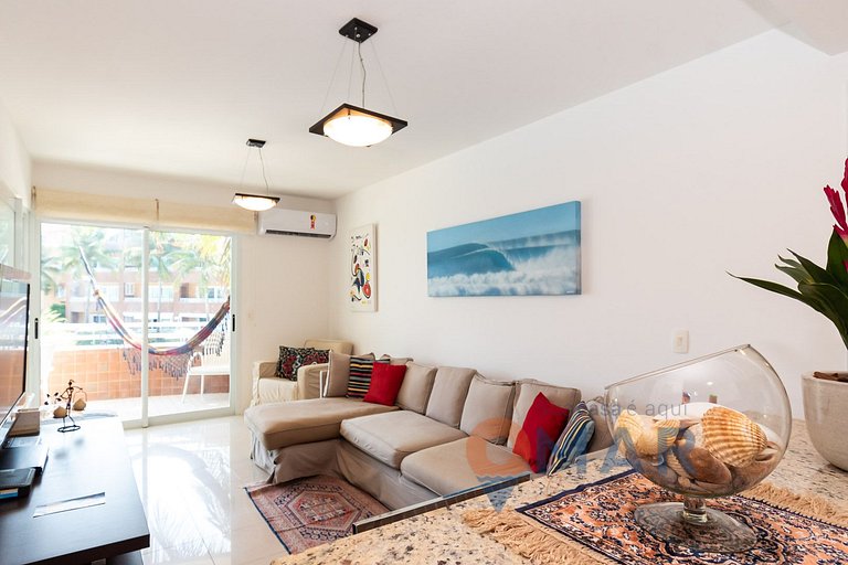 Sea Front 2-Bedroom in Camboinhas | GMO 1153/207