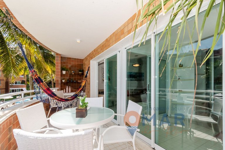 Sea Front 2-Bedroom in Camboinhas | GMO 1153/207
