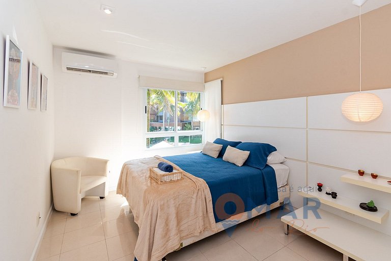 Sea Front 2-Bedroom in Camboinhas | GMO 1153/207