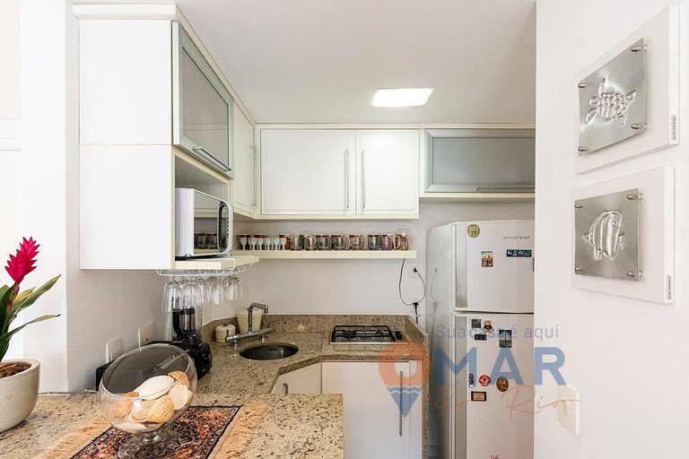 Sea Front 2-Bedroom in Camboinhas | GMO 1153/207
