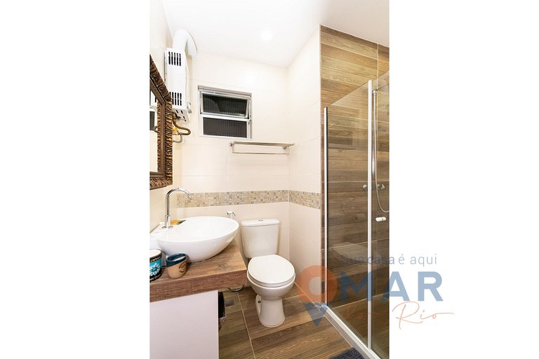 Estudio a 200 metros de la playa de Ipanema | VP 111/211