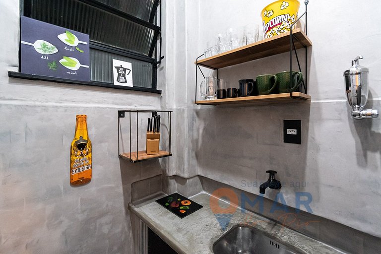 Estudio Moderno cerca de la playa de Ipanema - JG 42/701