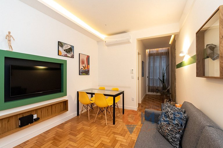 Apartamento 2Qtos a 300m da Praia de Ipanema | VP 318/310