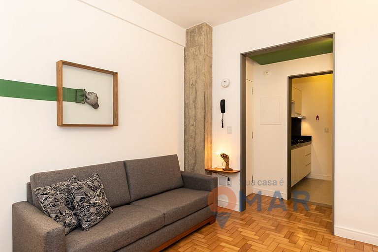 Apartamento 2Qtos a 300m da Praia de Ipanema | VP 318/310