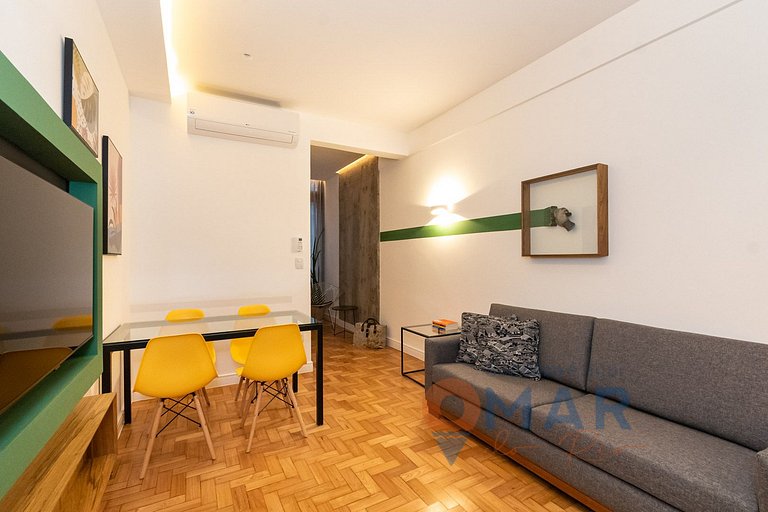 Apartamento 2Qtos a 300m da Praia de Ipanema | VP 318/310