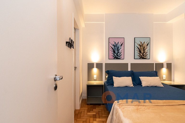 Apartamento 2Qtos a 300m da Praia de Ipanema | VP 318/310