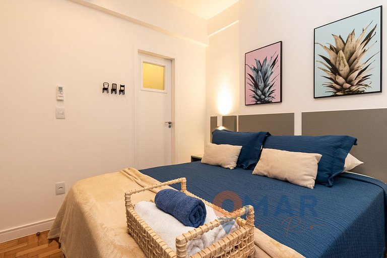 Apartamento 2Qtos a 300m da Praia de Ipanema | VP 318/310