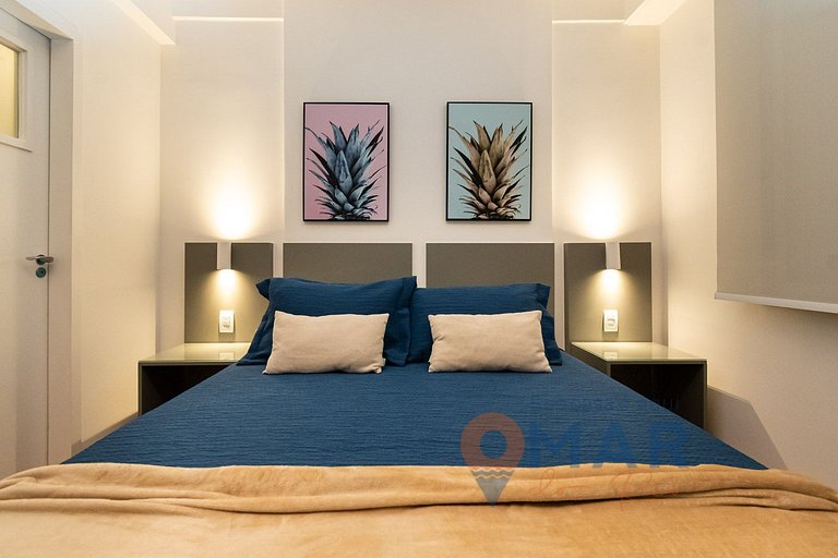 Apartamento 2Qtos a 300m da Praia de Ipanema | VP 318/310