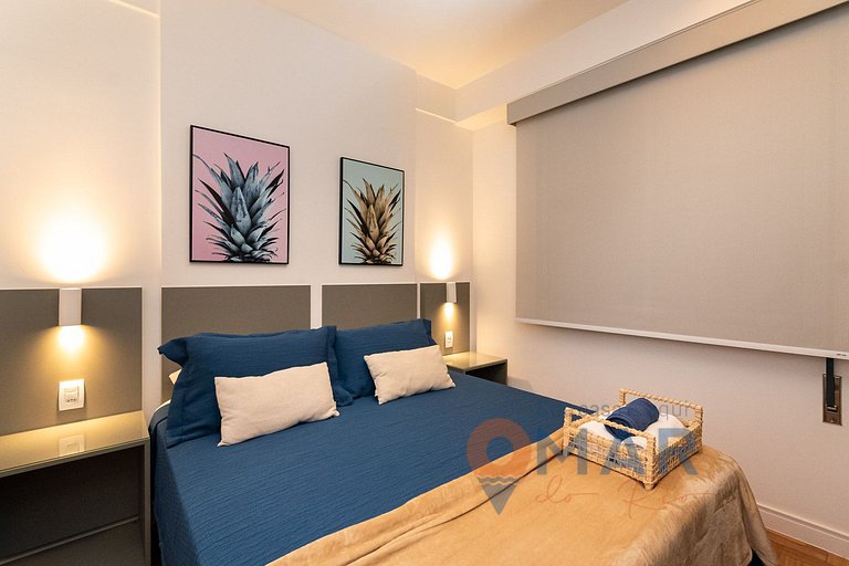 Apartamento 2Qtos a 300m da Praia de Ipanema | VP 318/310