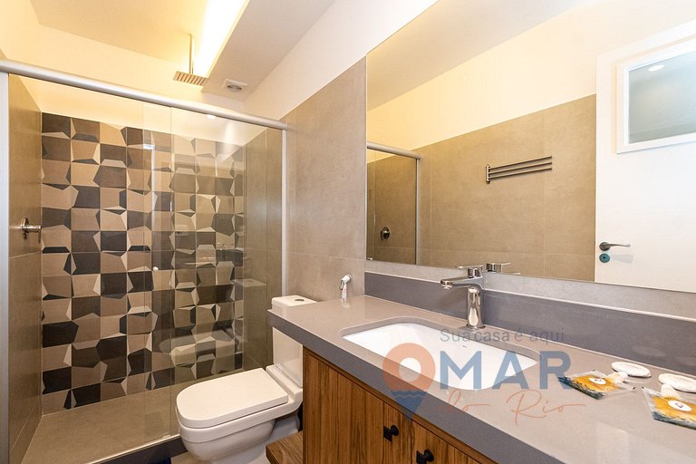 Apartamento 2Qtos a 300m da Praia de Ipanema | VP 318/310