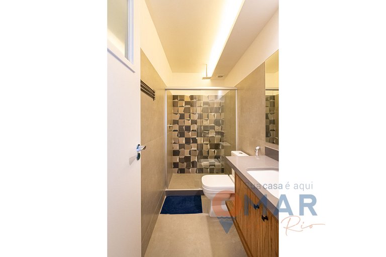 Apartamento 2Qtos a 300m da Praia de Ipanema | VP 318/310