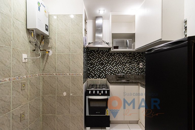 Studio c/ Vista Mar em Copacabana | BRX 58/1002