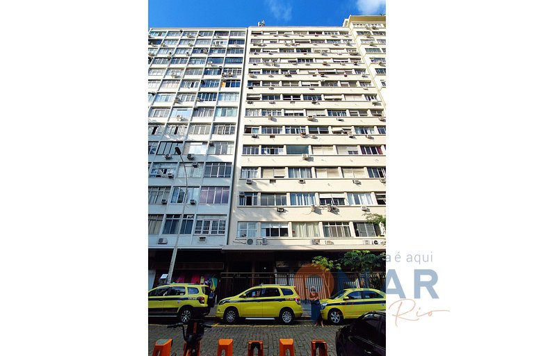 Studio c/ Vista Mar em Copacabana | BRX 58/1002