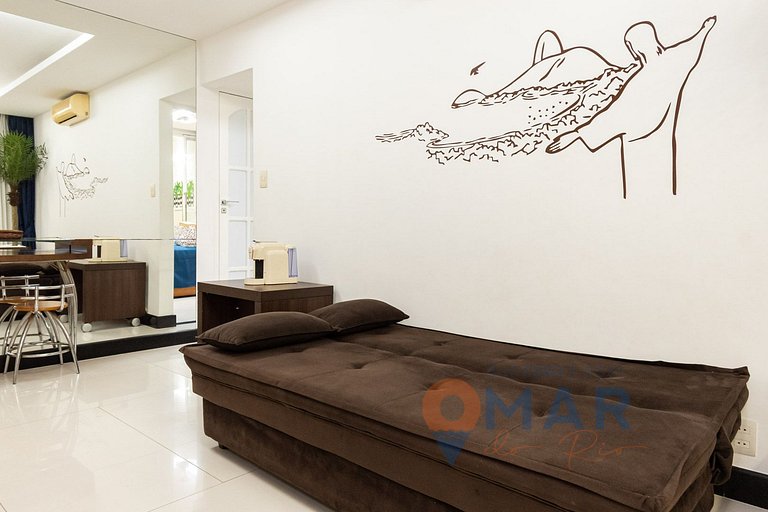 Penthouse with balcony in Copacabana | NSC 249/Cob01