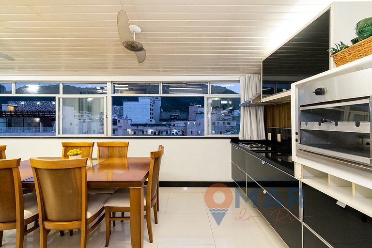 Penthouse with balcony in Copacabana | NSC 249/Cob01