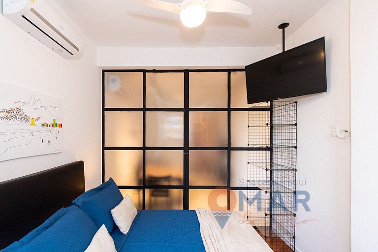 Studio a 600m da praia de Copacabana | CR167/504