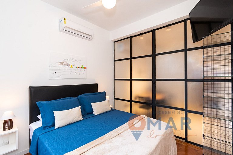 Studio a 600m da praia de Copacabana | CR167/504