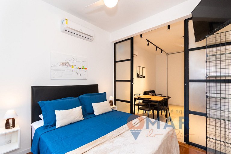 Estudio a 600 metros de la playa de Copacabana | CR167/504