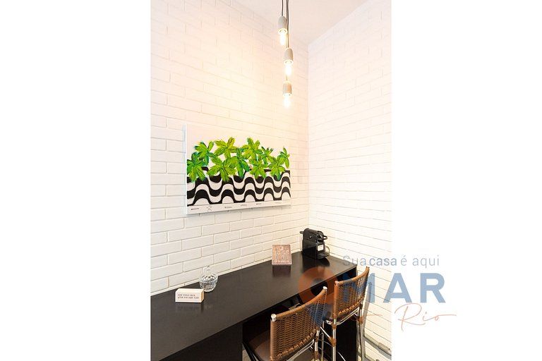 Studio a 600m da praia de Copacabana | CR167/504