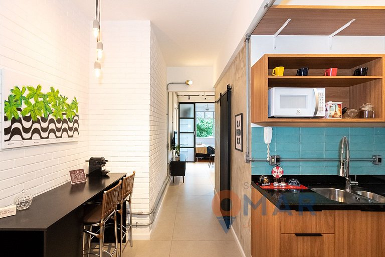 Studio a 600m da praia de Copacabana | CR167/504