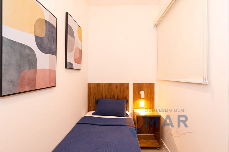 Apartamento 2Qtos a 300m da Praia de Ipanema | VP 318/310