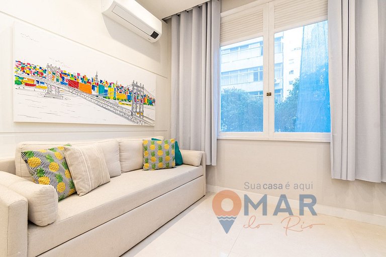 3-bedroom apartment in Copacabana with bathtub | SL 432/401