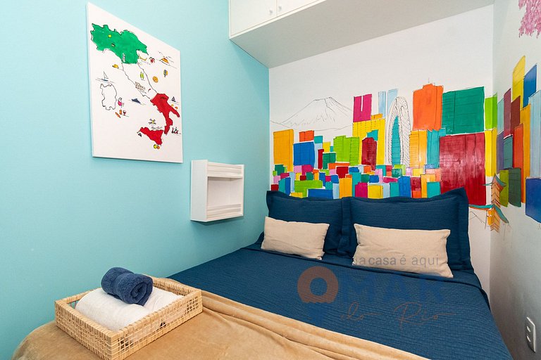 3-bedroom apartment in Copacabana with bathtub | SL 432/401