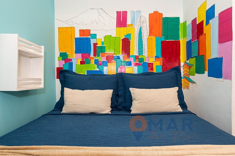 Apê com 3 quartos em Copacabana com banheira | SL 432/401