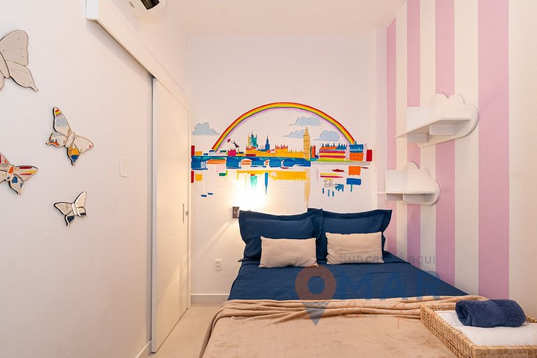3-bedroom apartment in Copacabana with bathtub | SL 432/401