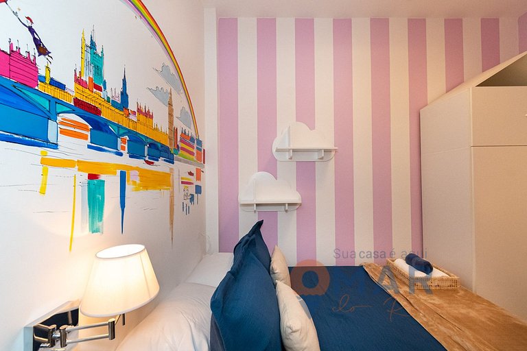 3-bedroom apartment in Copacabana with bathtub | SL 432/401