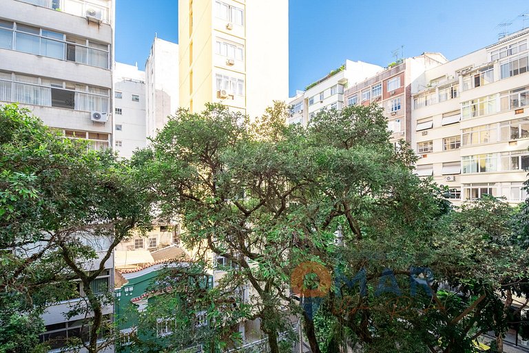 Apê com 3 quartos em Copacabana com banheira | SL 432/401