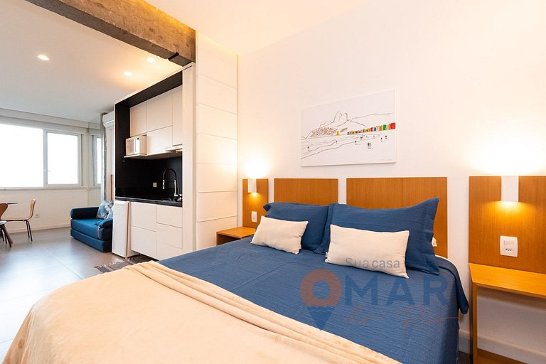 Studio Beira-Mar em Copacabana | A 3196/502