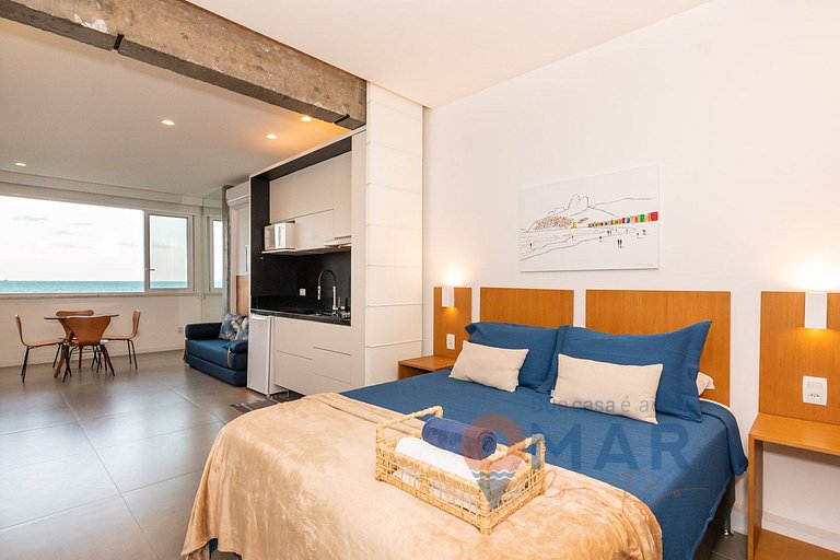 Studio Beira-Mar em Copacabana | A 3196/502