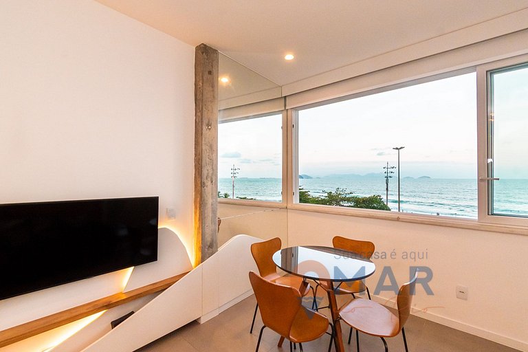 Studio Beira-Mar em Copacabana | A 3196/502