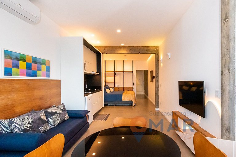 Studio Beira-Mar em Copacabana | A 3196/502