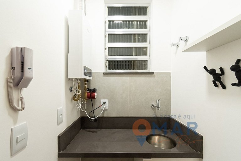 Studio frente-mar em Copacabana | A 3806/1203